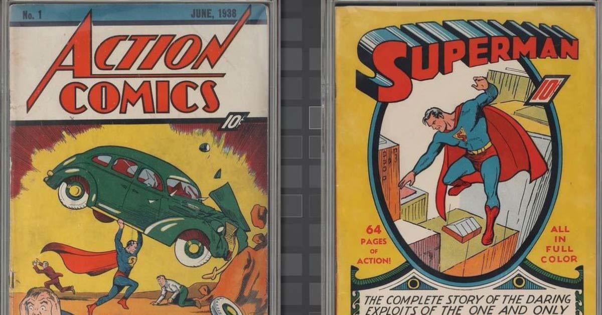 Action Comics #1 y Superman #1 se venden en subasta por más de $1.5 millones CADA UNO