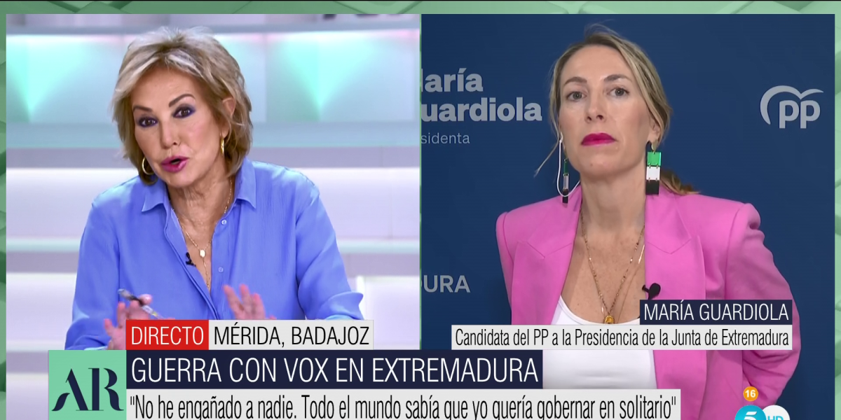 Ana Rosa Quintana se desespera en pleno directo en Telecinco: "Qué desastre..."