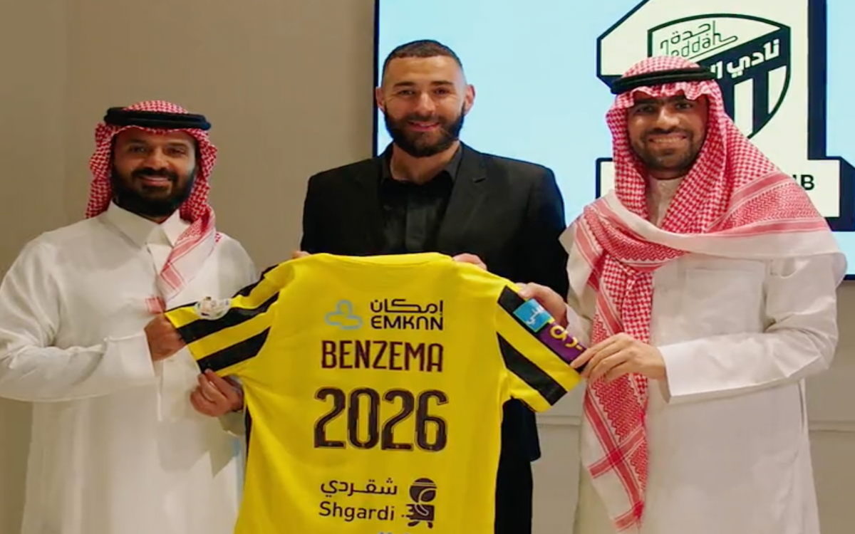 Anuncia Al Ittihad el fichaje de Karim Benzema hasta el 2026 | Video