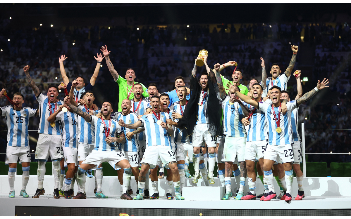 Argentina sigue líder del ranking FIFA; México es decimocuarto