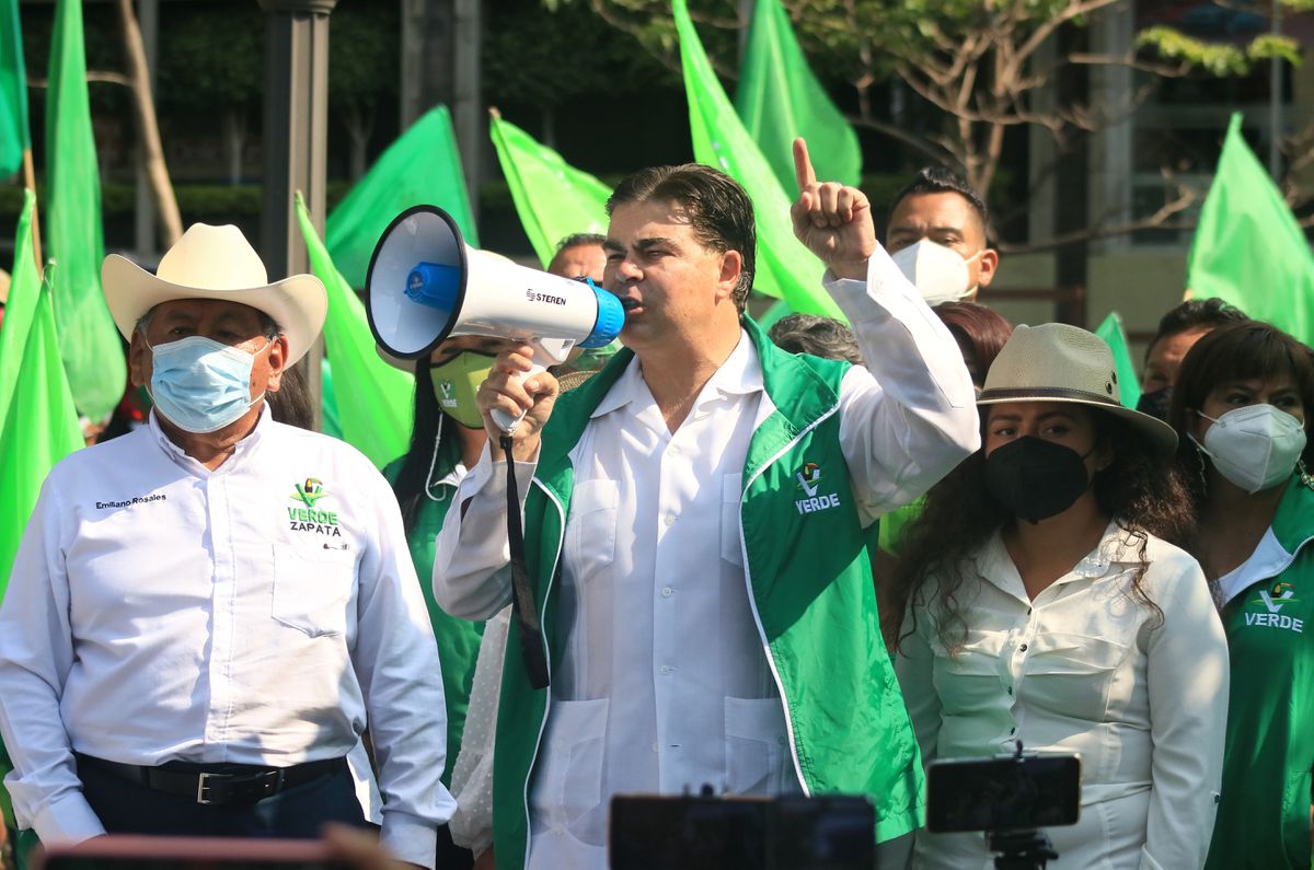 Atacado a tiros un dirigente del Partido Verde en Morelos