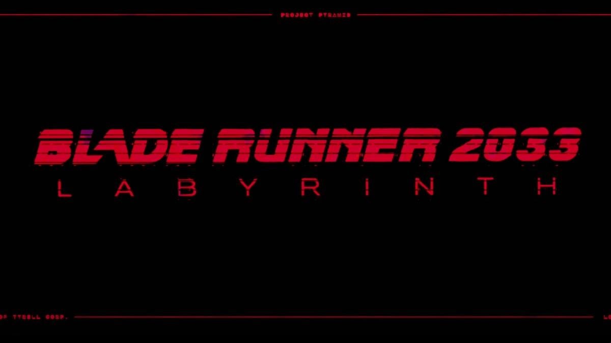 Blade Runner 2033: Laberinto anunciado