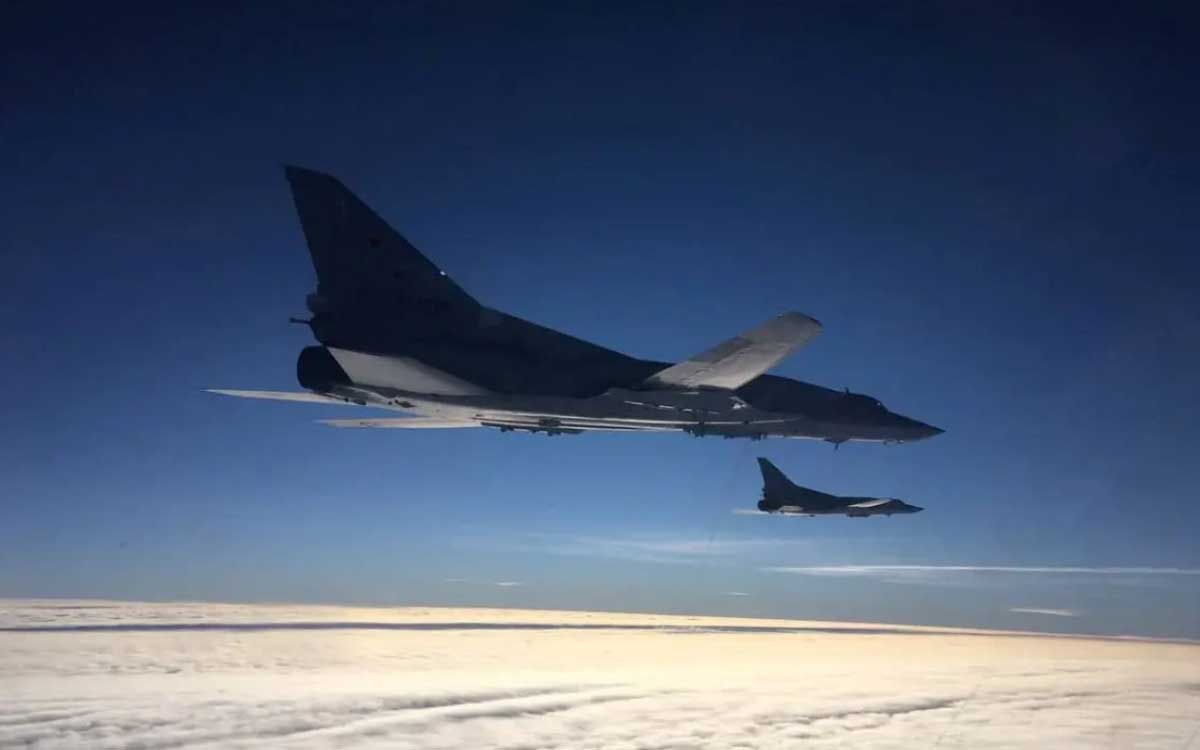 Cazas británicos interceptaron 21 aviones rusos cerca del espacio aéreo de la OTAN