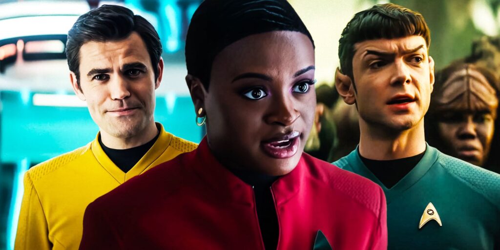 Strange new worlds season 2 uhura spock kirk