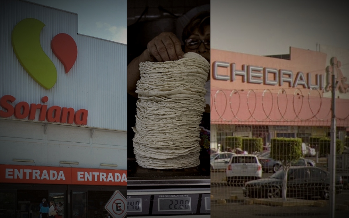Cofece multa a Soriana y Chedraui por manipular precio de tortilla en Chiapas