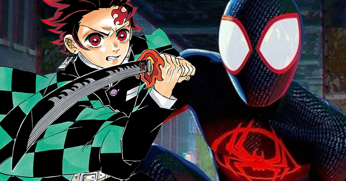 Demon Slayer lleva a Tanjiro al Spider-Verse en este crossover épico