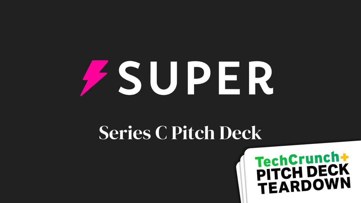 Desmontaje del Pitch Deck: el deck Serie C de $60 millones de Super.com