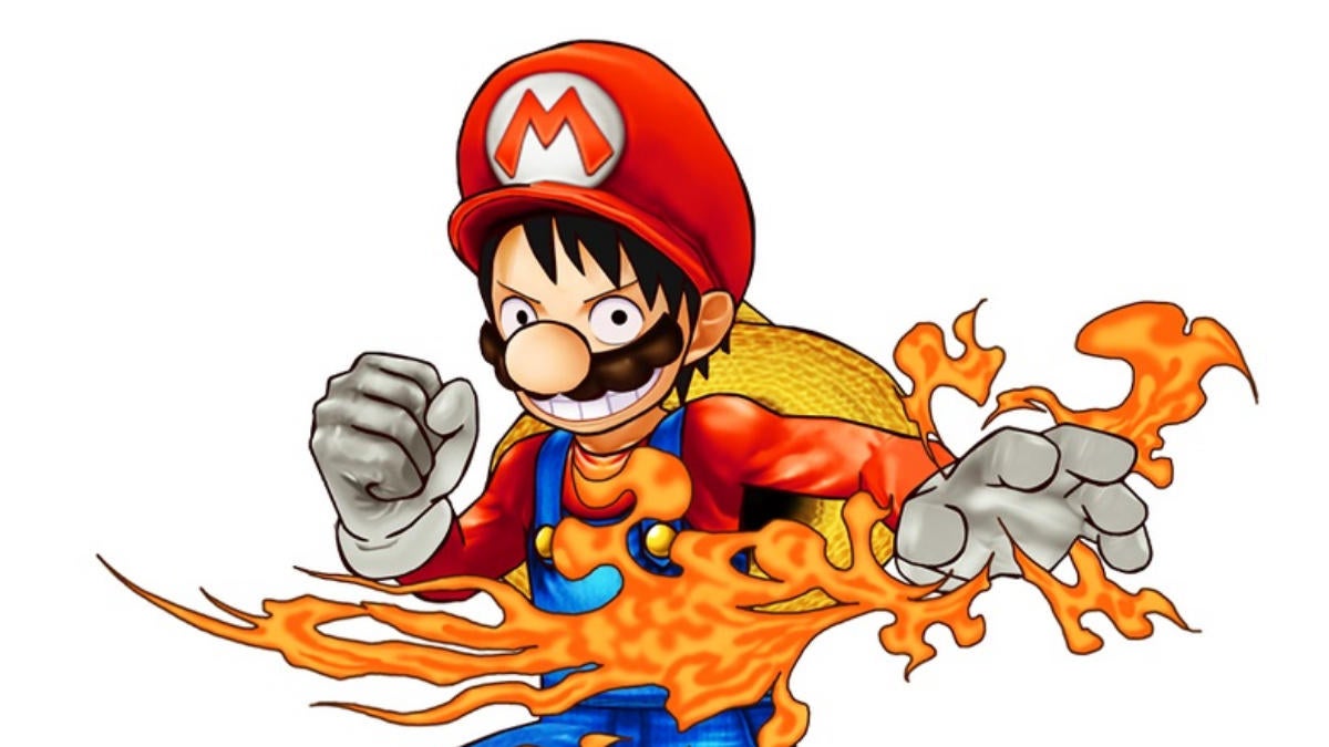 El arte oficial de Nintendo x One Piece muestra un crossover bizarro