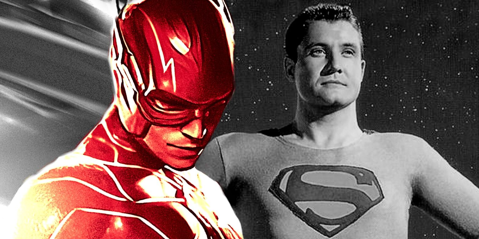 George Reeves Superman Cameo Appearance in The Flash