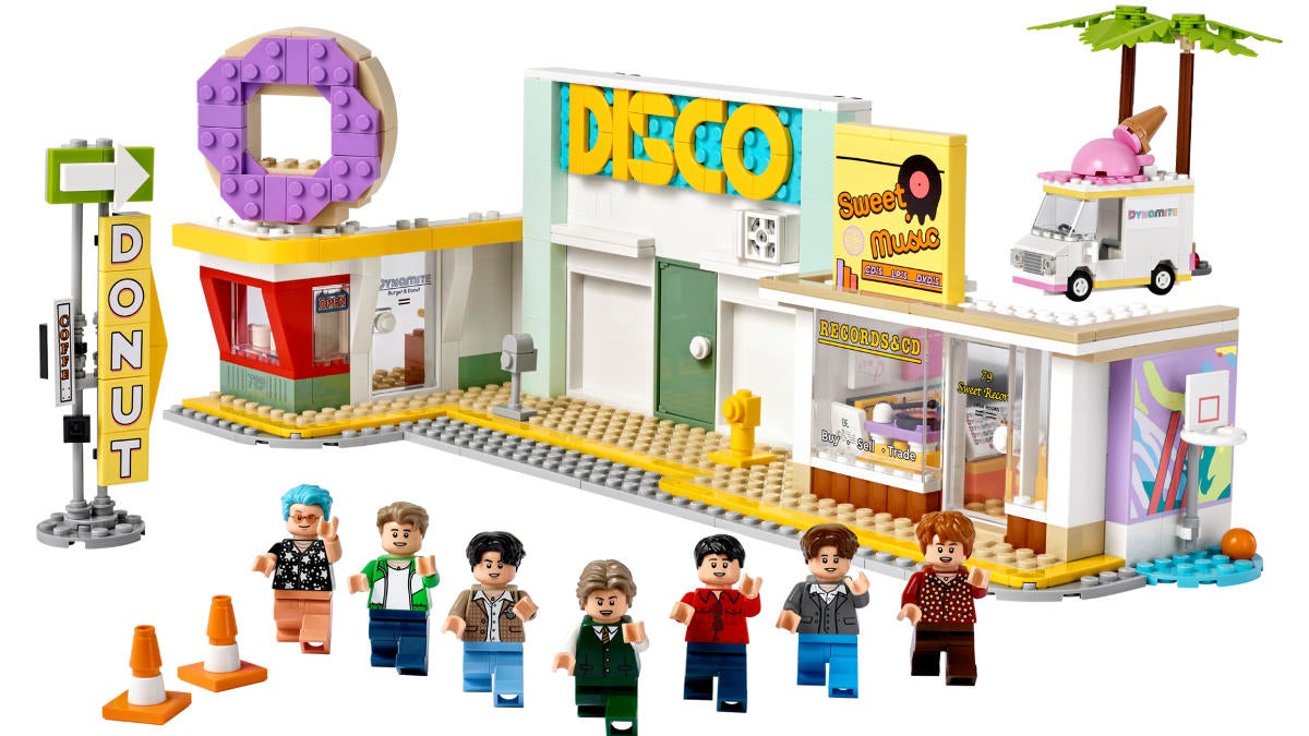 El precio establecido por BTS Dynamite LEGO Ideas se desploma con este acuerdo