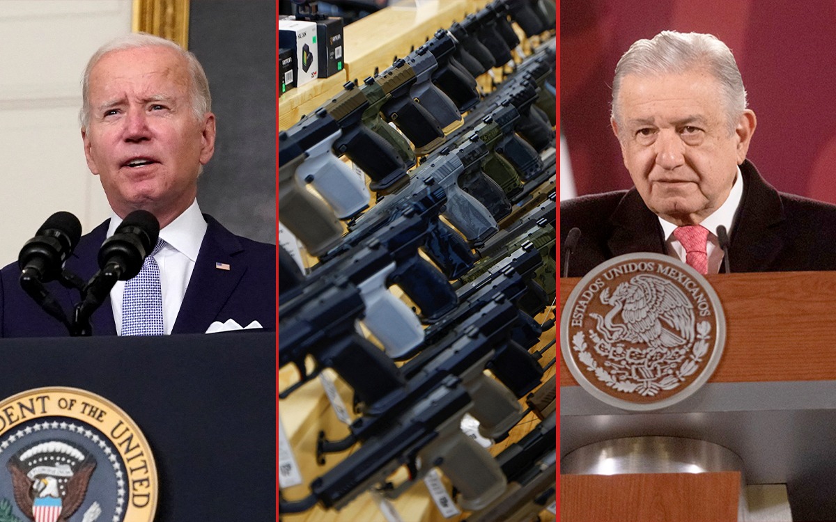 ‘Estamos enviando armas peligrosas a México’: Biden