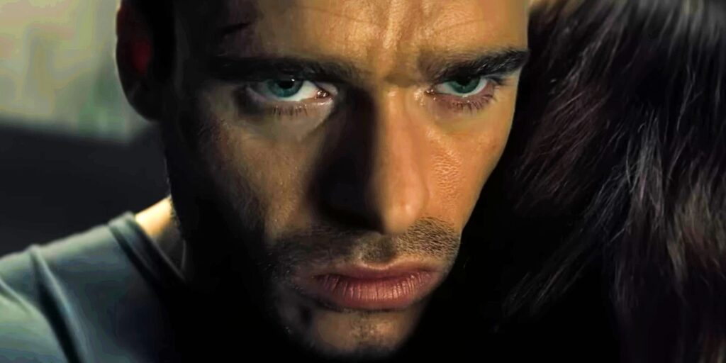 Richard Madden looking sullen in Citadel