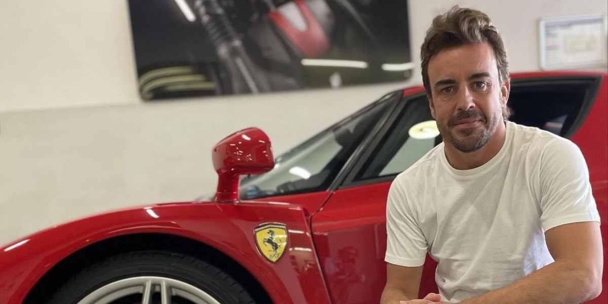 Este es el mítico y precioso Ferrari que Fernando Alonso ha puesto a subasta