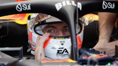 F1: Verstappen, el más rápido en la única práctica del GP de Austria