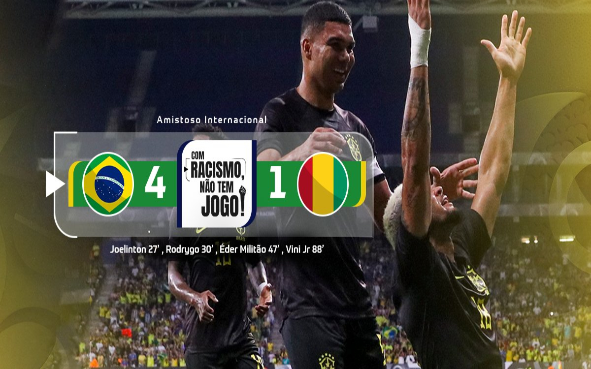 Golea Brasil en partido amistoso contra el racismo en Barcelona | Tuit