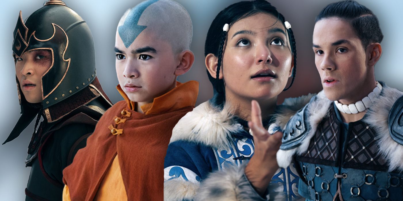 Imágenes de Avatar: The Last Airbender: Aang, Katara, Sokka y Zuko de Netflix revelados