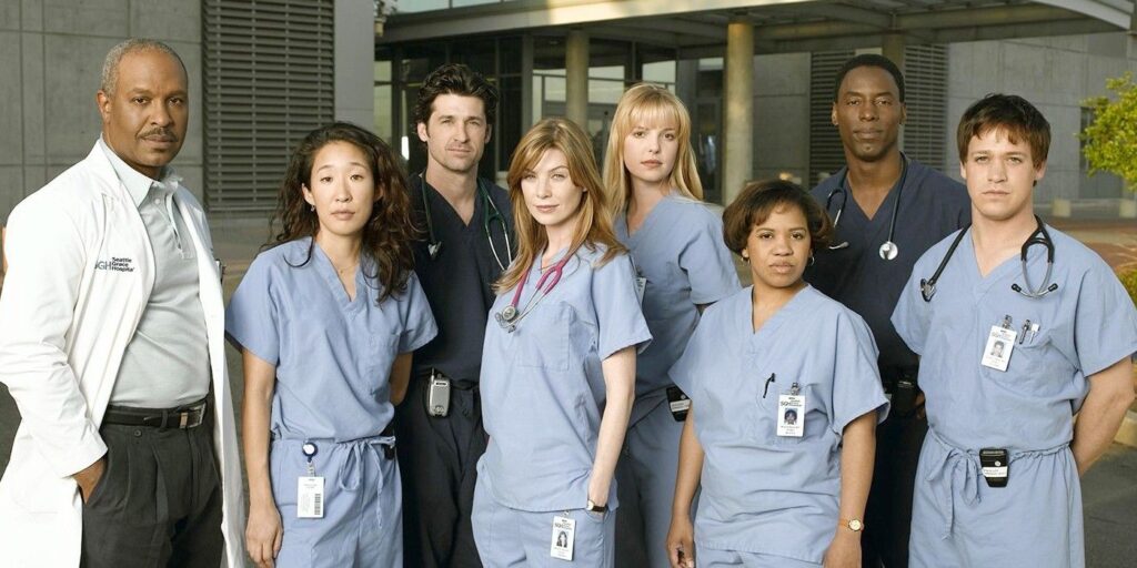 Promotional image of the Greys Anatomy cast