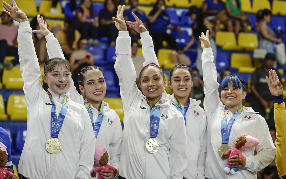 JCC San Salvador 2023: México gana el oro en gimnasia artística femenina