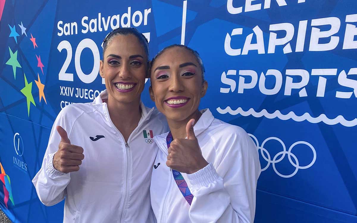 JCC San Salvador 2023: Nuria Diosdado y Joana Jiménez se llevan el oro en natación artística