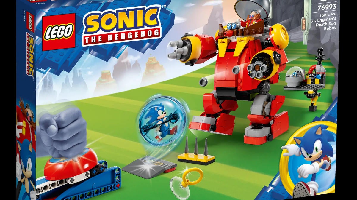 LEGO Sonic the Hedgehog vs Dr. Eggman’s Death Egg Robot Set está en camino