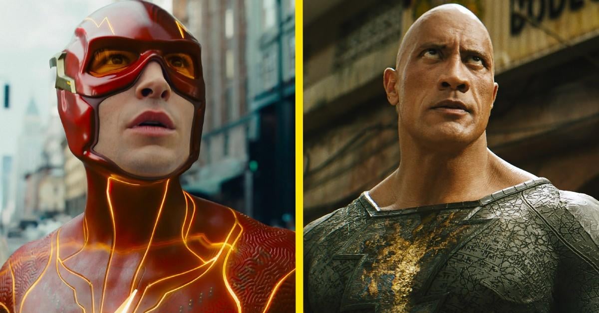 La taquilla del fin de semana de apertura de Flash es más baja que la de Black Adam