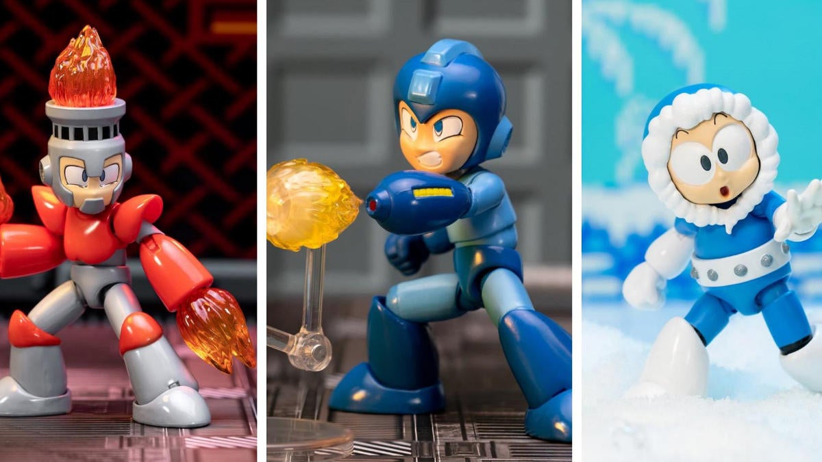 Lanzamiento de pedidos anticipados de figuras de Mega Man Wave 1 de Jada Toys