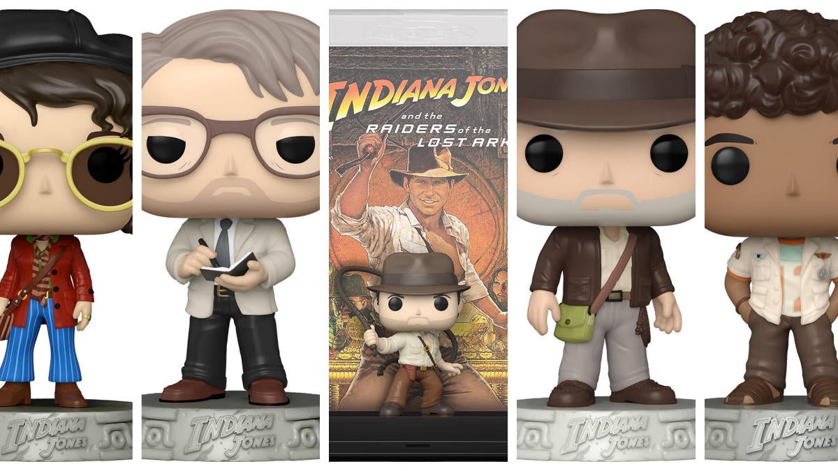 Los nuevos Funko Pops de Indiana Jones incluyen Dial of Destiny y Raiders Movie Poster