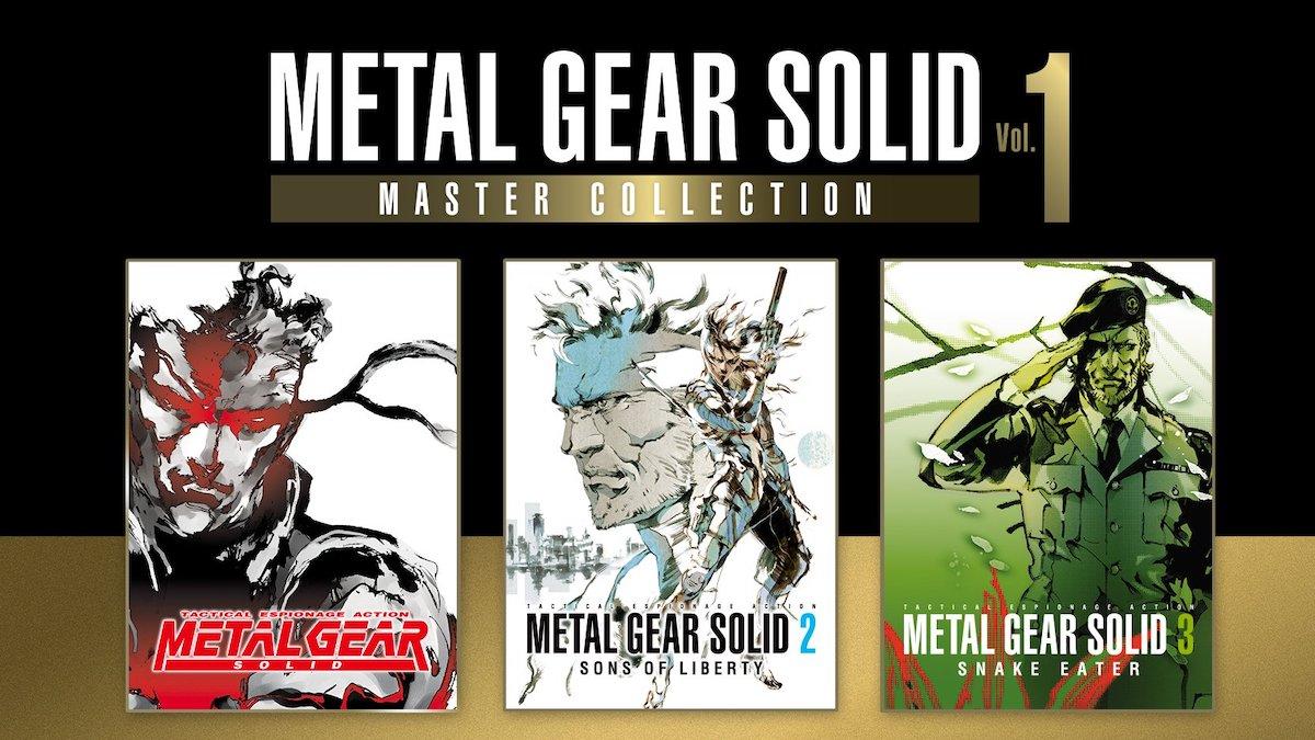 Metal Gear Solid Master Collection vol.  1 fecha de lanzamiento anunciada