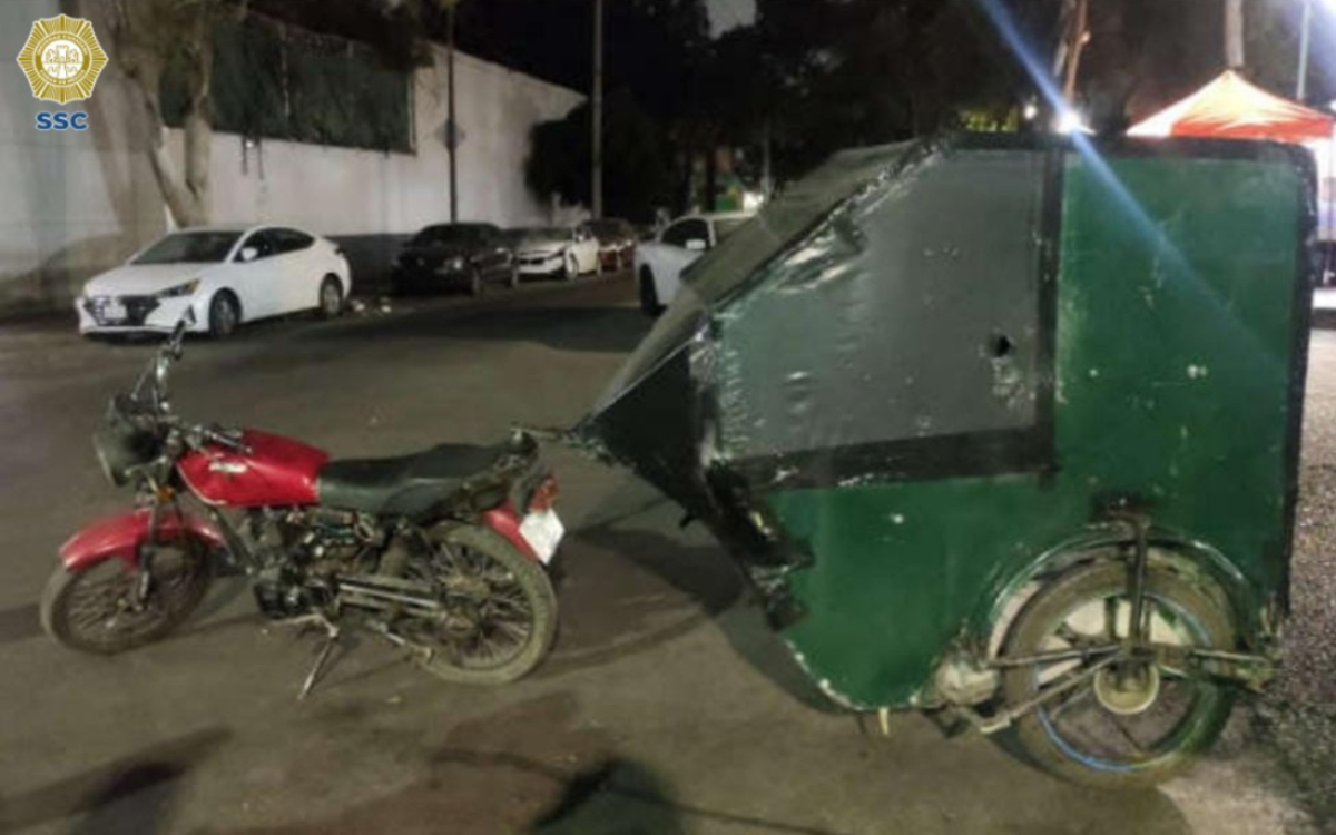 Mototaxista acribilla a persona en Coyoacán: ya fue detenido