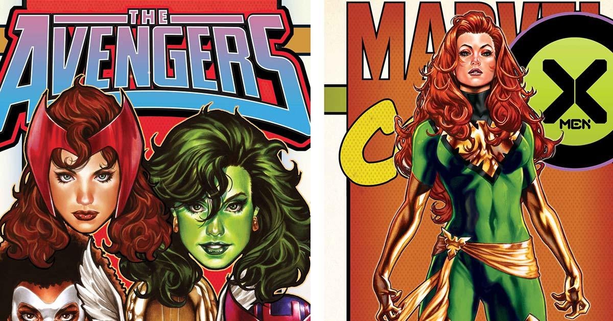 Phoenix y The Avengers ’80s Lineup toman el centro de atención en las nuevas portadas variantes de Marvel