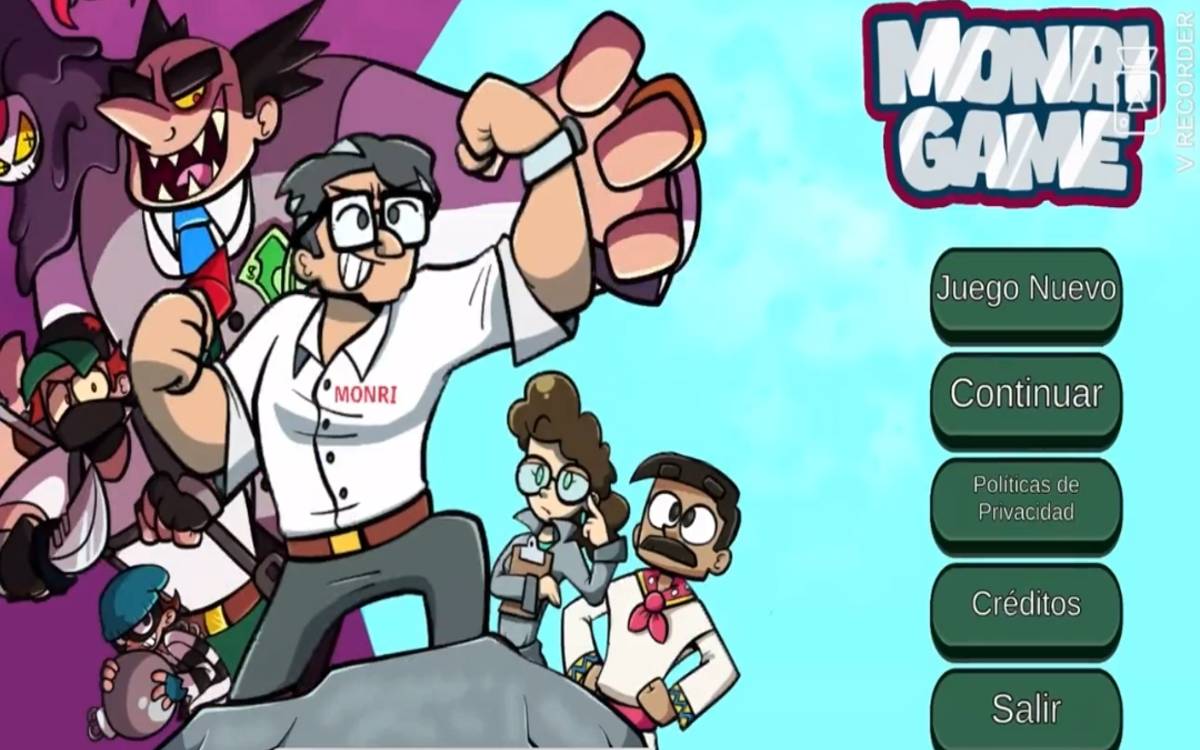 Presentan el “MonriGame” un videojuego en el que el protagonista es Ricardo Monreal