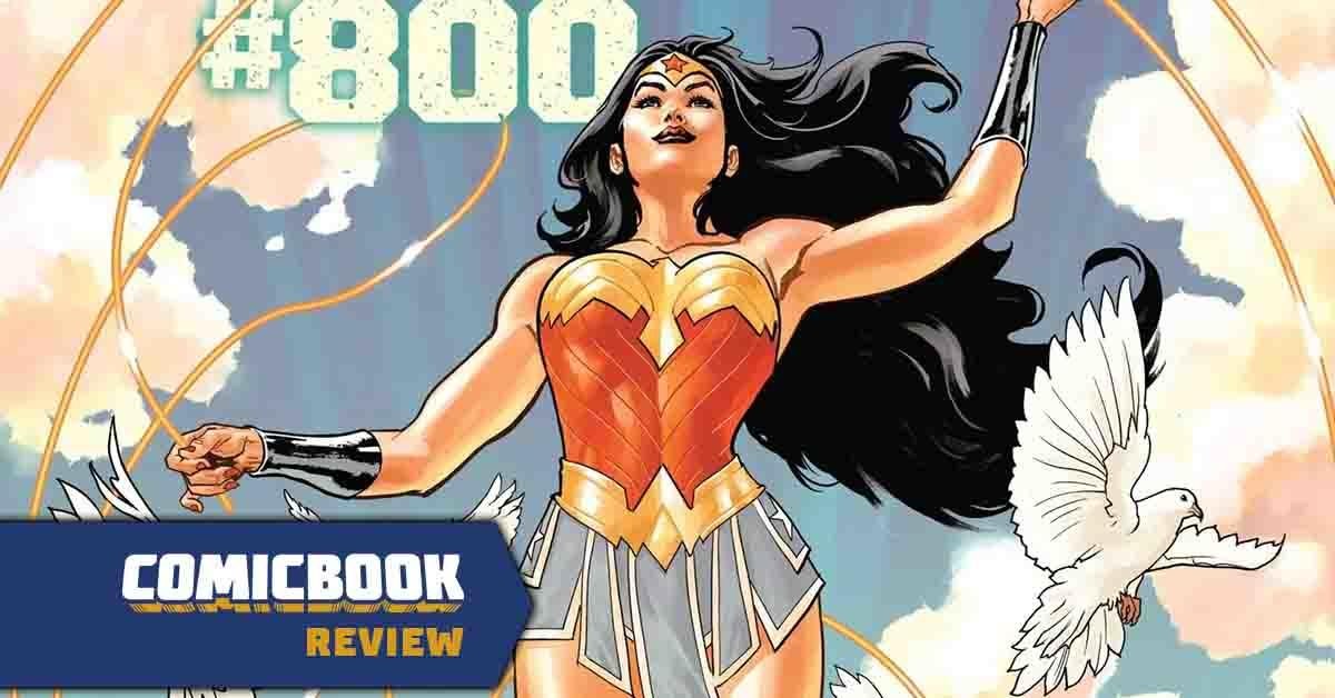 Revisión de Wonder Woman # 800: un punto de aterrizaje decepcionante y poco profundo
