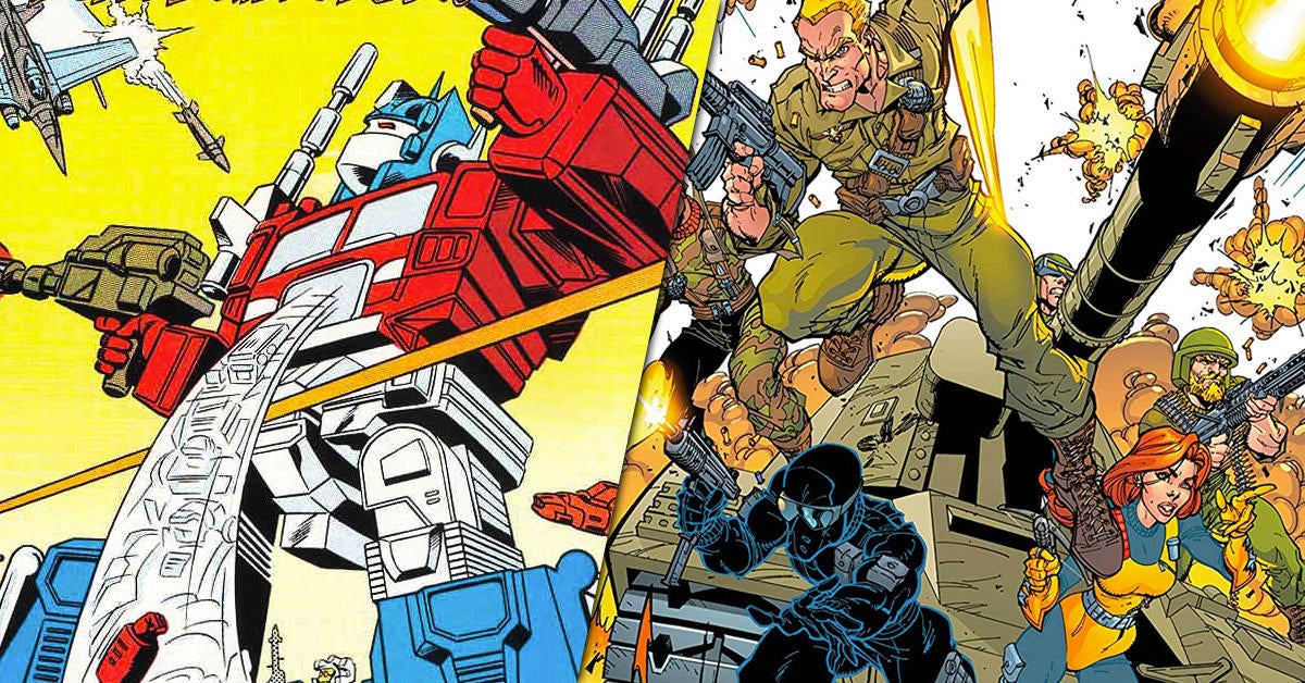 Robert Kirkman lanza Transformers y GI Joe Shared Universe