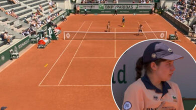 Roland Garros 2023: Descalifican a pareja por pelotazo a recogepelotas | Video