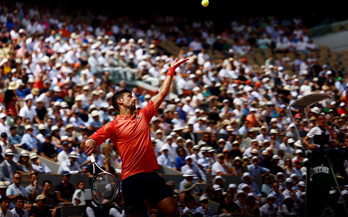 Roland Garros: Djokovic consigue el pase a la final sobre un mermado Alcaraz