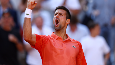 Roland Garros: Djokovic llega a 90 triunfos en París y espera a Alcaraz o Tsitsipas