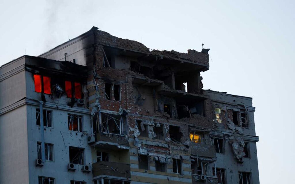 Rusia lanza tercer ataque masivo contra Kiev en 24 horas