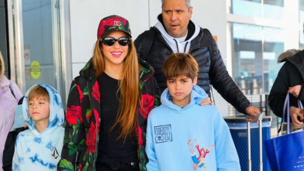 Shakira y sus hijos disfrutan de vacaciones en Costa Rica