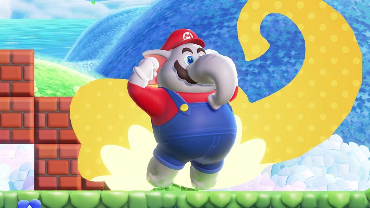 Super Mario Bros. Wonder’s Elephant Mario se roba el show durante el Nintendo Direct