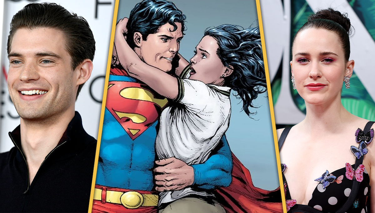 Superman: Legacy presenta a David Corenswet y Rachel Brosnahan como Clark Kent y Lois Lane