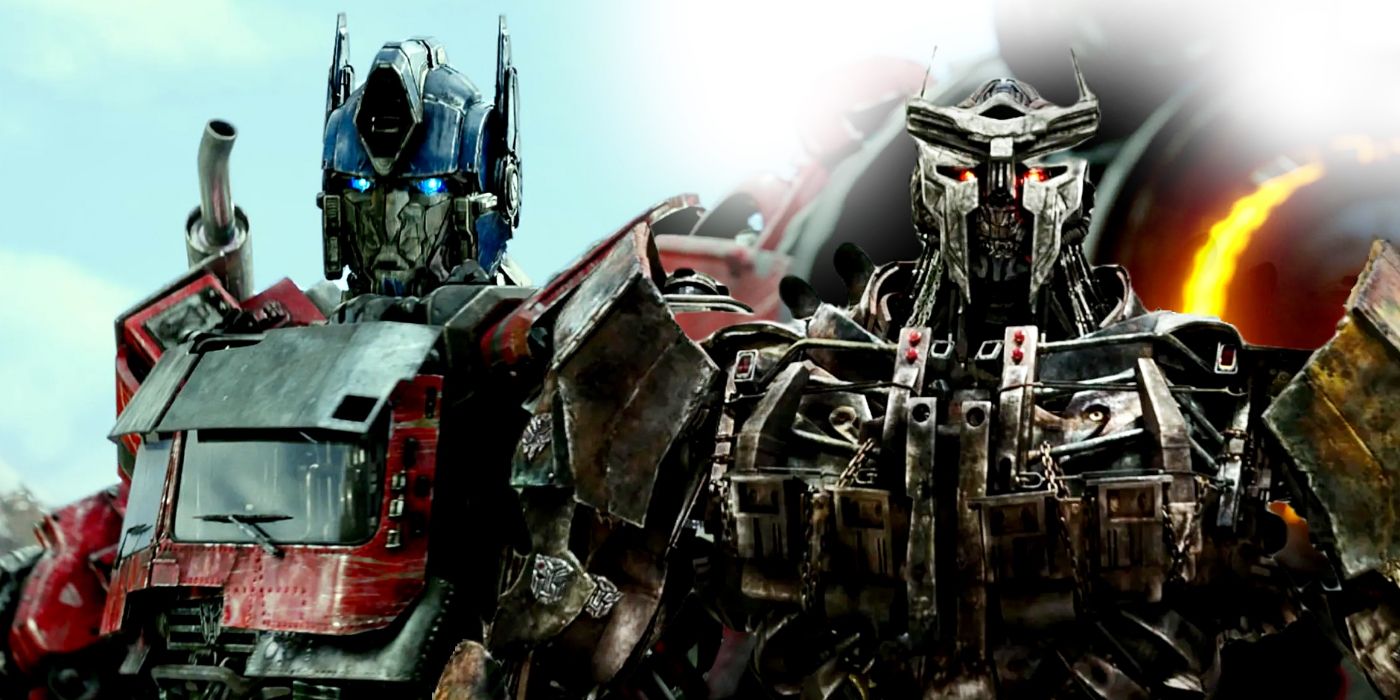 Optimus Prime ready to fight against Scrouge in Transfomers: Rise of the Beasts