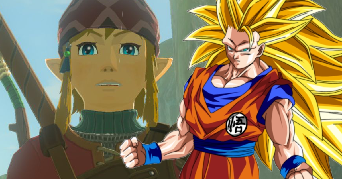 Un fanático de Dragon Ball Z encuentra la manera de llevar a Goku a The Legend of Zelda: Tears of the Kingdom