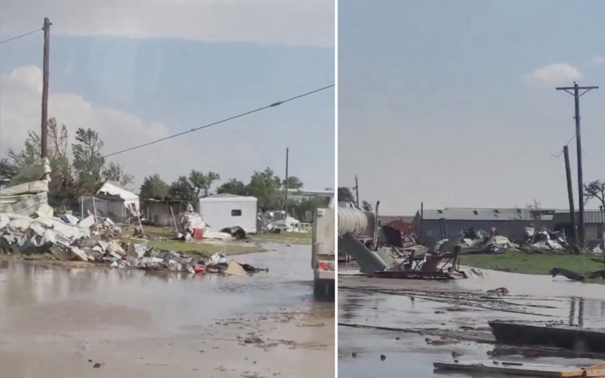 Video | Tornado azota Perryton, Texas; al menos tres muertos y 100 heridos
