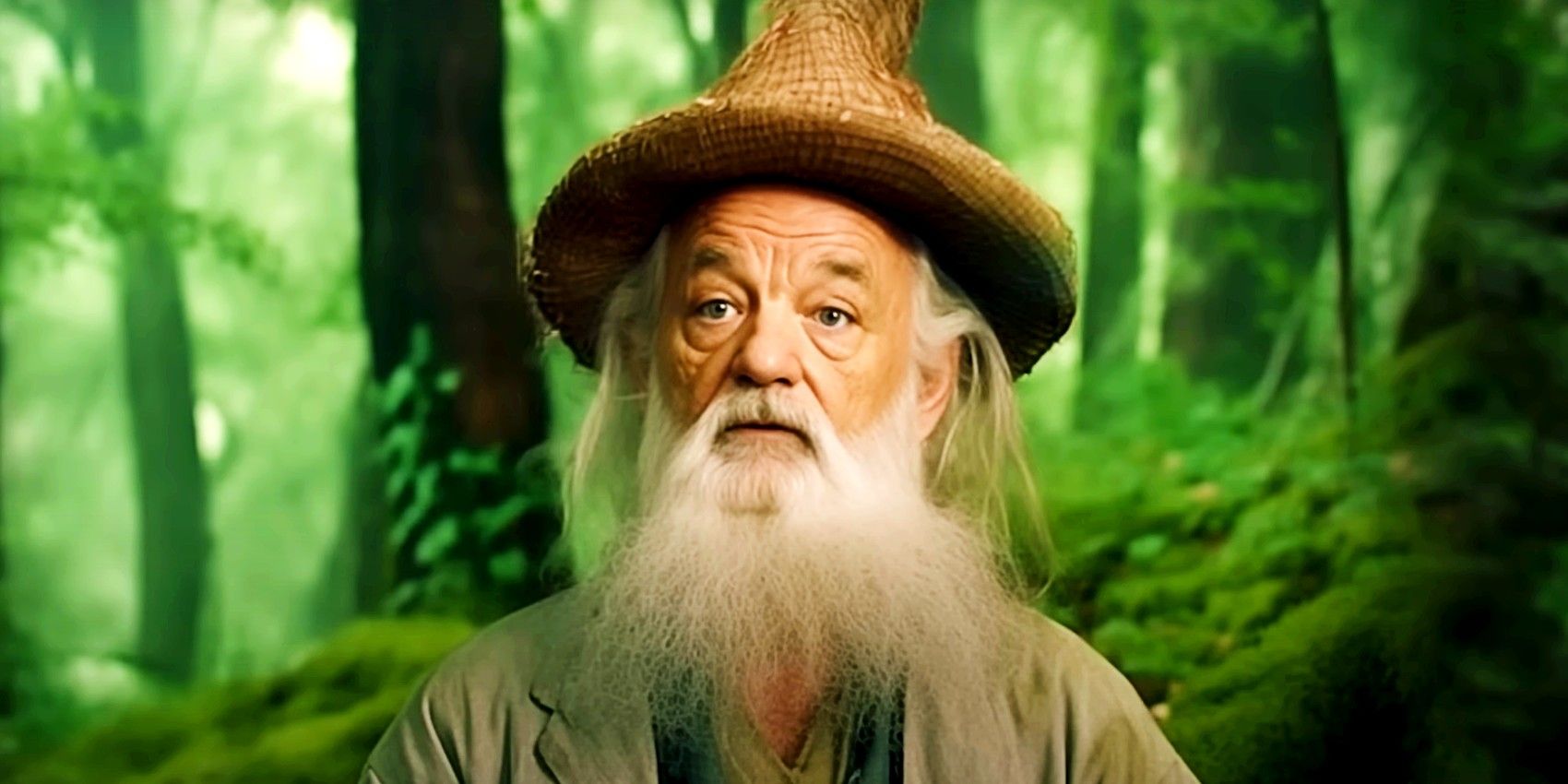 Bill Murray as Gandalf in LOTR Wes Anderson parody AI trailer