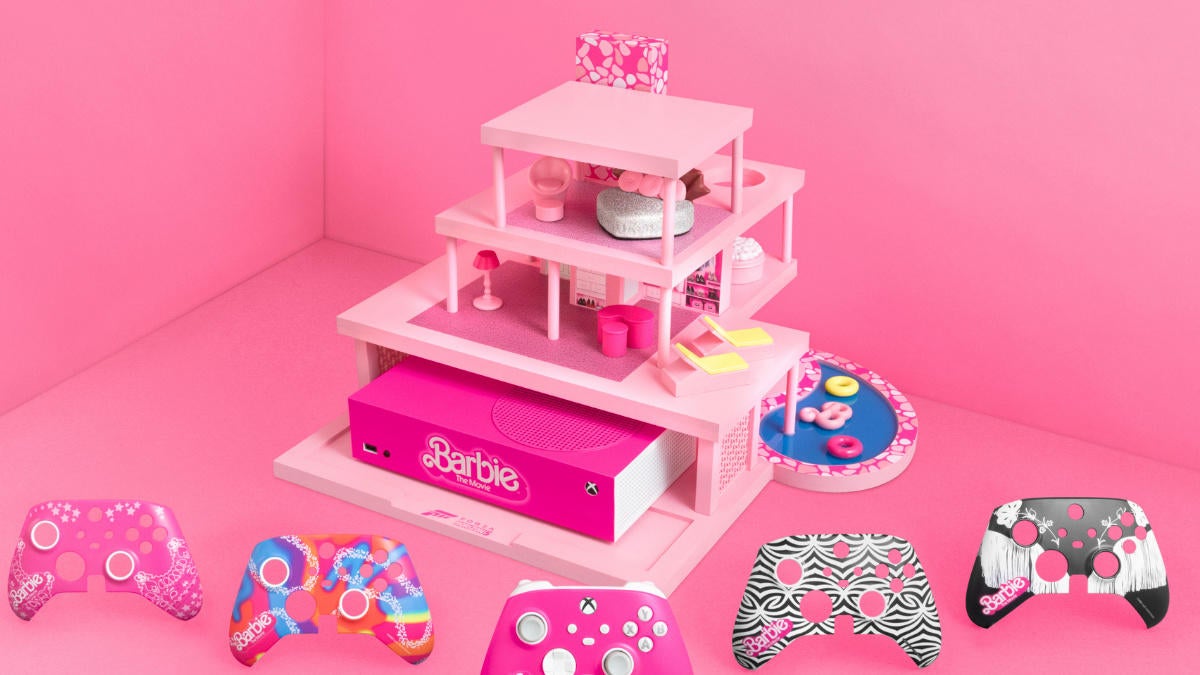 Xbox Series S obtiene el rediseño de Barbie DreamHouse