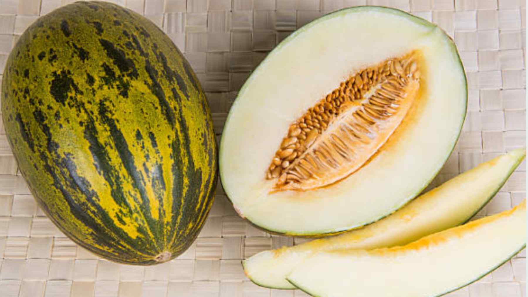 los melones no se eligen así en el supermercado