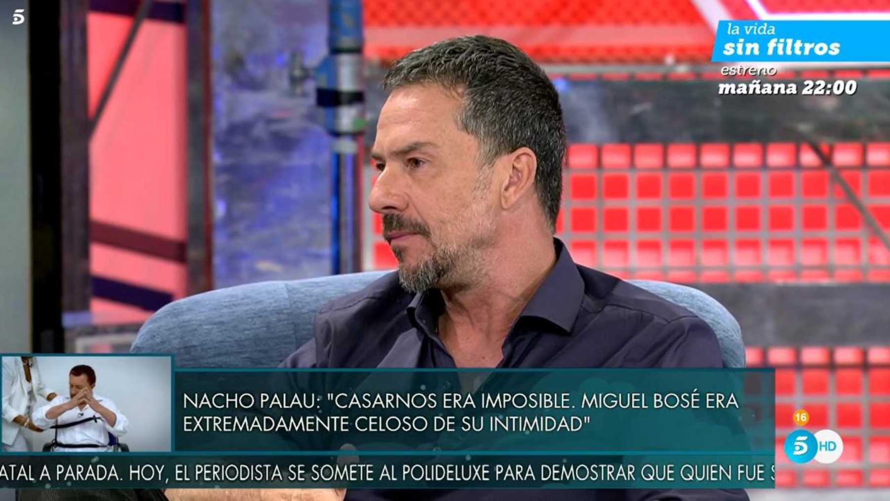 Nacho Palau en 'Sálvame Deluxe' / Telecinco