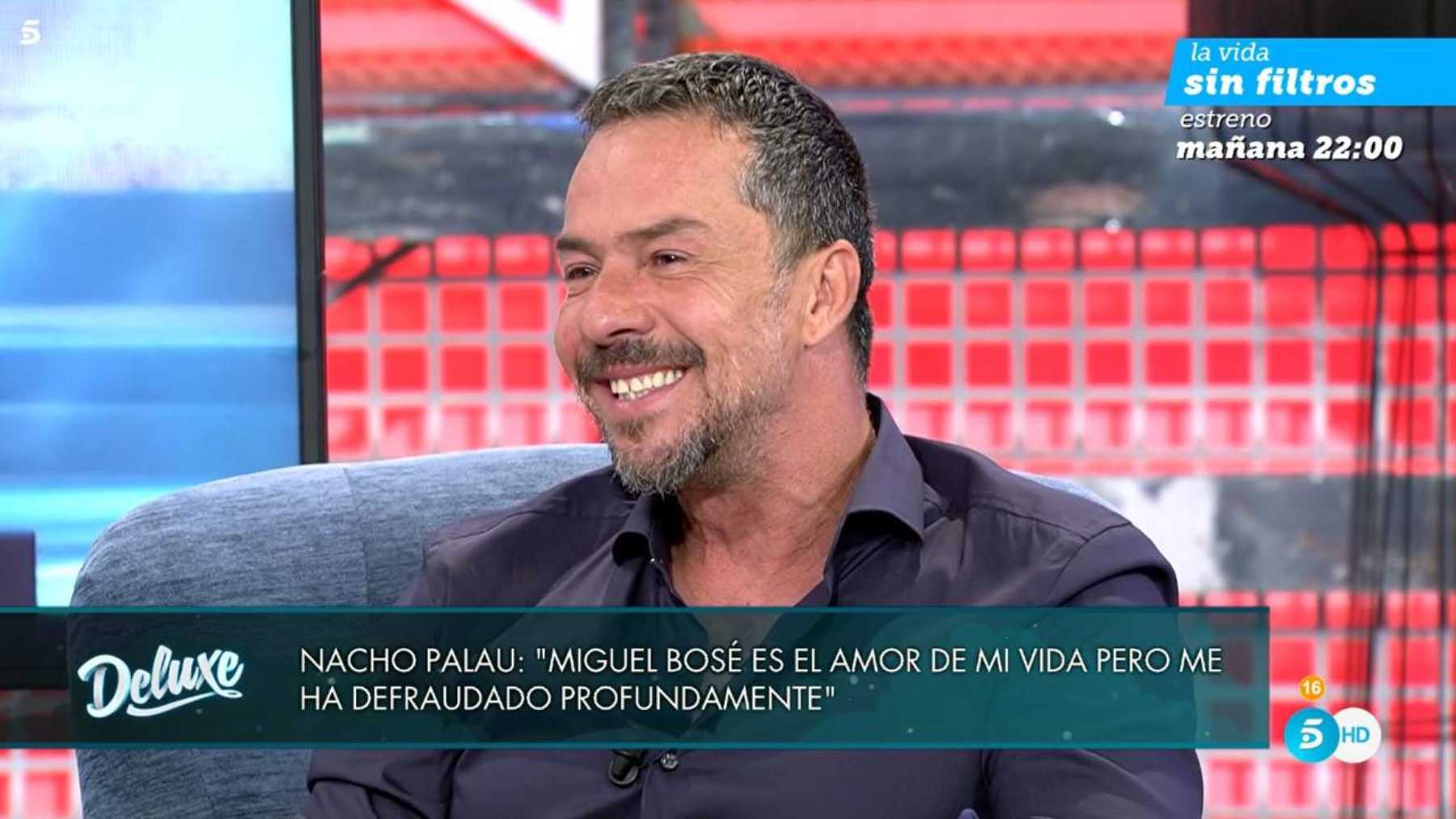 Nacho Palau en 'Sálvame Deluxe' / Telecinco
