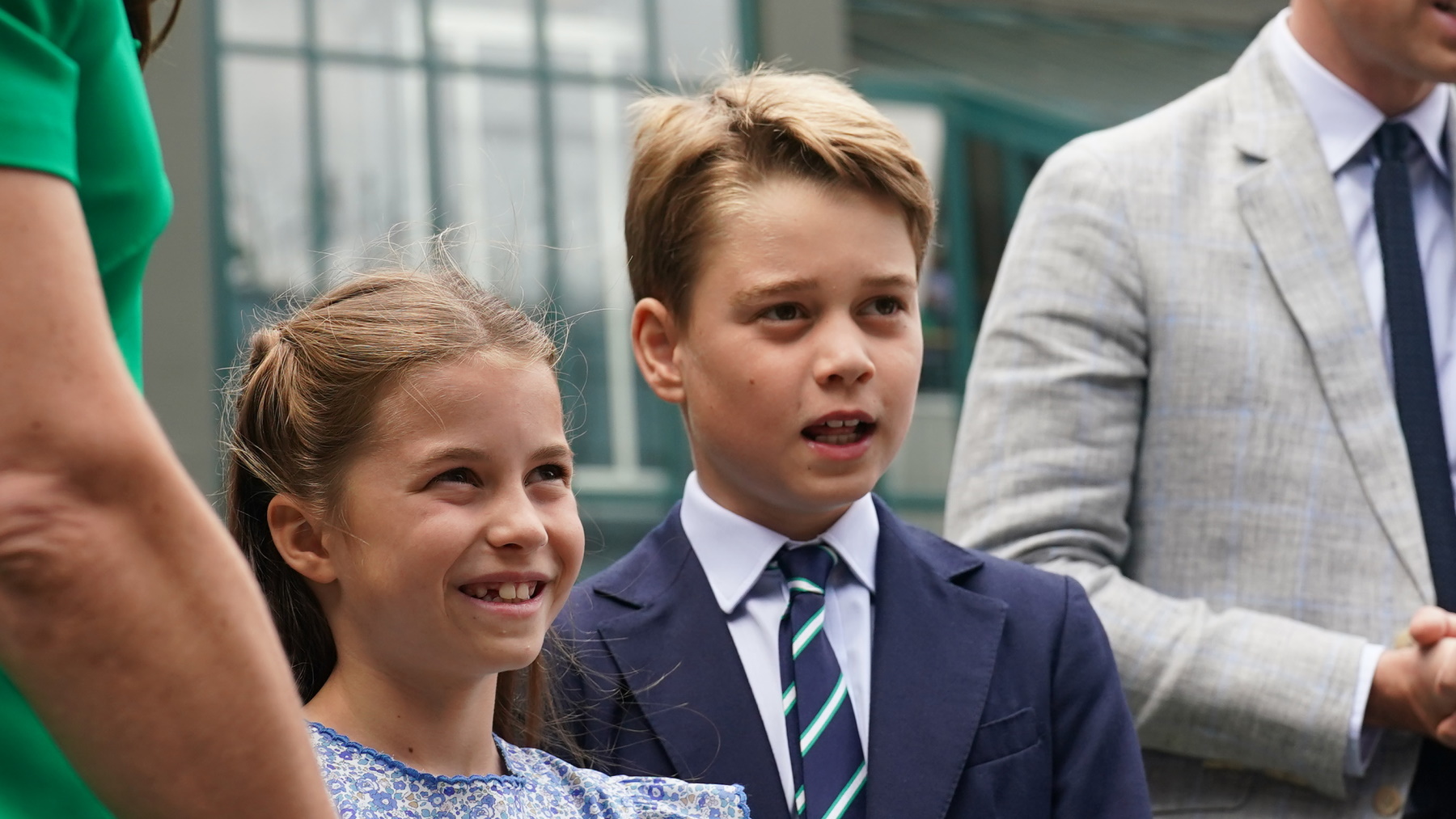 Los príncipes George y Charlotte, protagonistas en la final de Wimbledon