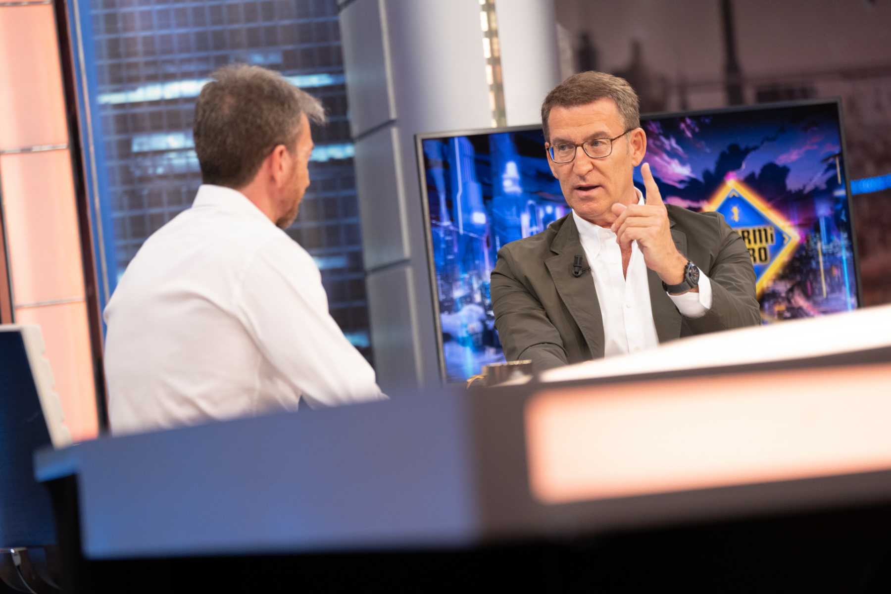 Alberto Núñez Feijoó en 'El Hormiguero' / Gtres